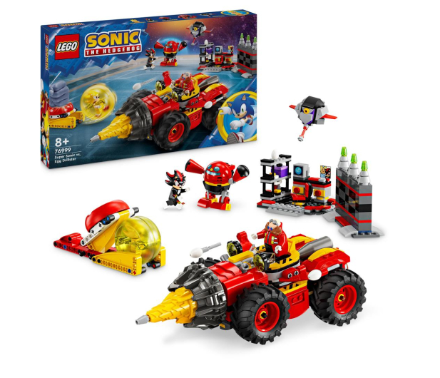 LEGO Sonic the Hedgehog 76999 Super Sonic kontra Egg Drillster V29 - 1266197 - zdjęcie 2
